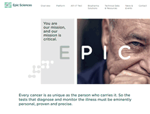 Tablet Screenshot of epicsciences.com